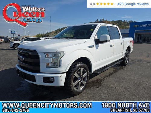 2016 Ford F-150 4WD SuperCrew 5-1/2 Ft Box Lariat